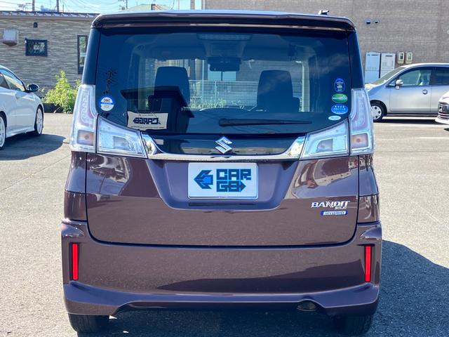 ソリオバンディット ハイブリッドＭＶ　カロッツェリアオーディオ・ＣＤ・ＤＶＤ・Ｂｌｕｅｔｏｏｔｈ・ＥＴＣ・バックカメラ・Ｄカメラブレーキサポート・横滑り防止装置・レーンキープ・シートヒーター・片側電動スライドドア・アイスト・クルコン（9枚目）