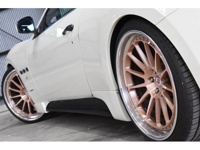 グラントゥーリズモ ベースグレード　ＨＲＥ　ＰＥＲＦＯＲＭＡＮＣＥ　ＷＨＥＥＬＳ２２インチＡＷ　ＭＣストラダーレフェイス　ＨＡＭＡＳＨＯＷ可変バルブ付マフラー　Ｈ＆Ｒ製ダウンサス　社外ナビ　インナーブラックヘッド（69枚目）