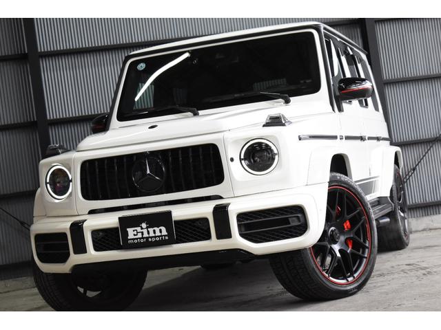 Ｇ６３　エディション１　左Ｈ　１００台限定　ＡＭＧナイトＰＫＧ　専用ダークデザインヘッドライト　ＡＭＧ２２インチＡＷ　ＡＭＧエクスクルーシブナッパレザーシート　カーボンインテリア　液晶ワイドディスプレイ(2枚目)