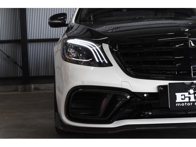 Ｓ５５０ロング　後期ＡＭＧタイプボディキット　正規ＢＲＡＢＵＳ２２インチＡＷ　ＢＲＡＢＵＳタイプカーボンフロントリップ・フロントダクト・フェンダーダクト・デュフューザー・スポイラー＆マフラーカッター　３６０カメラ(61枚目)