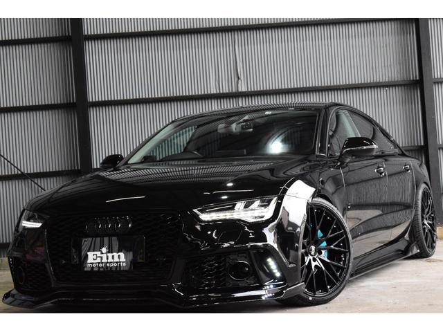 Ａ７スポーツバック ３．０ＴＦＳＩクワトロ　後期モデル　Ａｒｃａｎａ　Ｐｅｒｆｏｒｍａｎｃｅ　Ａｒｃｎボディキット　Ａｒｃｎ２０インチＡＷ新品車高調　ＡＬＬ新品パーツカスタム　テールスモーク　ティファニーブルーキャリパー　ブラックレザーシート（2枚目）