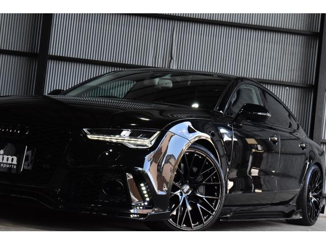 Ａ７スポーツバック ２．０ＴＦＳＩクワトロ　後期モデル　Ａｒｃａｎａ　Ｐｅｒｆｏｒｍａｎｃｅ　Ａｒｃｎボディキット　Ａｒｃｎ２０インチＡＷ　新品車高調　ＡＬＬ新品パーツカスタム　テールスモーク　ブラックレザーシート　ＢＯＳＥサウンド（9枚目）