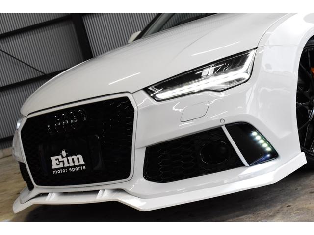 Ａ７スポーツバック ２．０ＴＦＳＩクワトロ　後期モデル　Ａｒｃａｎａ　Ｐｅｒｆｏｒｍａｎｃｅ　Ａｒｃｎボディキット　Ａｒｃｎ２０インチＡＷ　新品車高調　ＡＬＬ新品パーツカスタム　テールスモーク　オレンジキャリパー　ブラックレザーシート（41枚目）