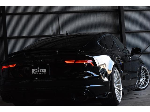 Ａ７スポーツバック ２．０ＴＦＳＩクワトロ　後期モデル　Ａｒｃａｎａ　Ｐｅｒｆｏｒｍａｎｃｅ　ｃｏｍｐｌｅｔｅ車輛　ａｒｔＦＯＲＭ２０インチＡＷ　新品車高調　イエローキャリパー　テールスモーク　ＢＯＳＥサウンド（10枚目）