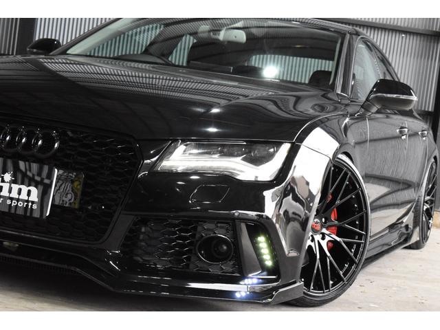 A7スポーツバック 3.0TFSIクワトロ 前期モデル Arcana Performance Arcnボディキット 新品車高調 Arcn20インチAW テールランプスモーク BOSEサウンド ブラックレザーシート(9枚目)