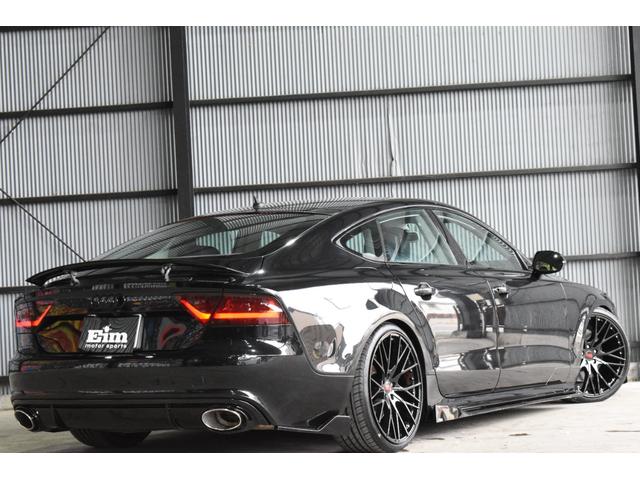 A7スポーツバック 3.0TFSIクワトロ 前期モデル Arcana Performance Arcnボディキット 新品車高調 Arcn20インチAW テールランプスモーク BOSEサウンド ブラックレザーシート(12枚目)