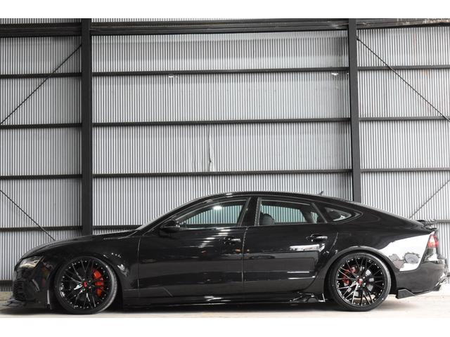 A7スポーツバック 3.0TFSIクワトロ 前期モデル Arcana Performance Arcnボディキット 新品車高調 Arcn20インチAW テールランプスモーク BOSEサウンド ブラックレザーシート(65枚目)