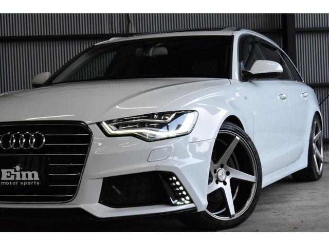 A6アバント 2.8FSIクワトロ 前期モデル Alpilフロントバンパー・リアデュフューザー・20インチAWLEDフォグライト KW車高調 サンルーフ ブラックレザーシート LEDヘッド・テールライト BOSEサウンド バックカメラ(10枚目)