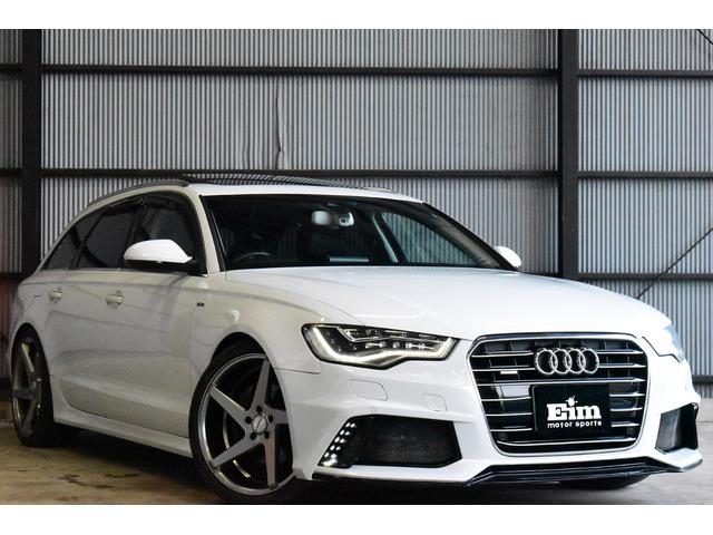 A6アバント 2.8FSIクワトロ 前期モデル Alpilフロントバンパー・リアデュフューザー・20インチAWLEDフォグライト KW車高調 サンルーフ ブラックレザーシート LEDヘッド・テールライト BOSEサウンド バックカメラ(11枚目)