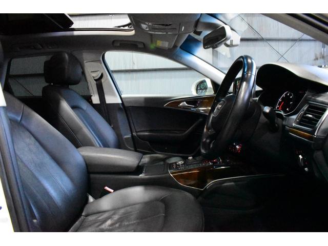 A6アバント 2.8FSIクワトロ 前期モデル Alpilフロントバンパー・リアデュフューザー・20インチAWLEDフォグライト KW車高調 サンルーフ ブラックレザーシート LEDヘッド・テールライト BOSEサウンド バックカメラ(19枚目)