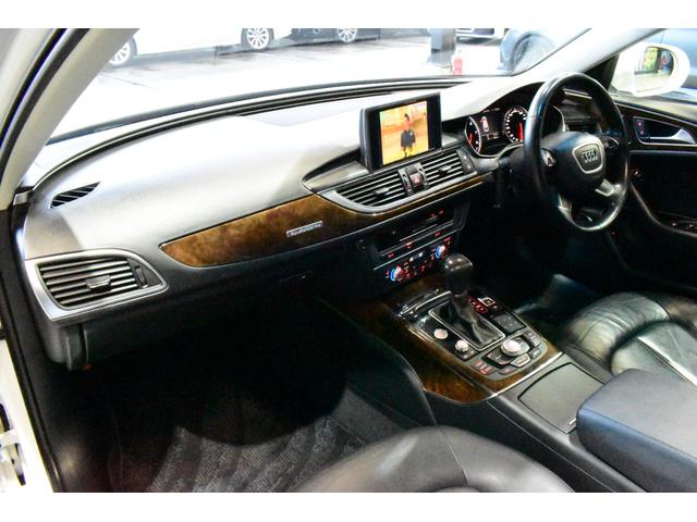 A6アバント 2.8FSIクワトロ 前期モデル Alpilフロントバンパー・リアデュフューザー・20インチAWLEDフォグライト KW車高調 サンルーフ ブラックレザーシート LEDヘッド・テールライト BOSEサウンド バックカメラ(23枚目)