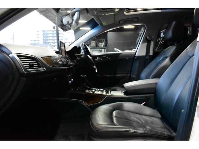 A6アバント 2.8FSIクワトロ 前期モデル Alpilフロントバンパー・リアデュフューザー・20インチAWLEDフォグライト KW車高調 サンルーフ ブラックレザーシート LEDヘッド・テールライト BOSEサウンド バックカメラ(24枚目)