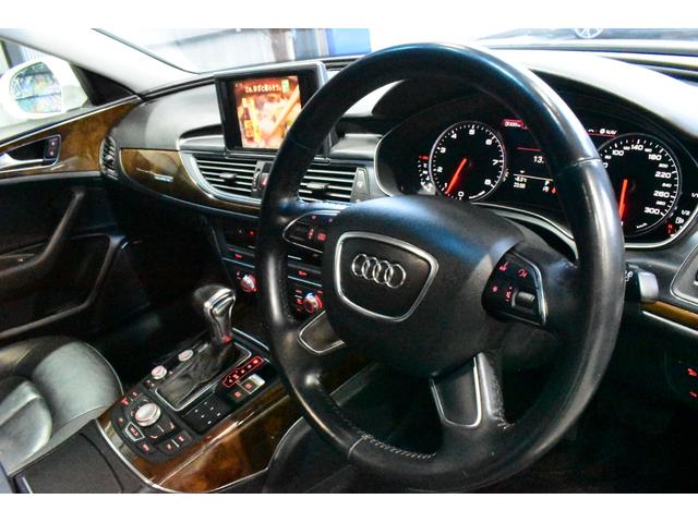 A6アバント 2.8FSIクワトロ 前期モデル Alpilフロントバンパー・リアデュフューザー・20インチAWLEDフォグライト KW車高調 サンルーフ ブラックレザーシート LEDヘッド・テールライト BOSEサウンド バックカメラ(28枚目)