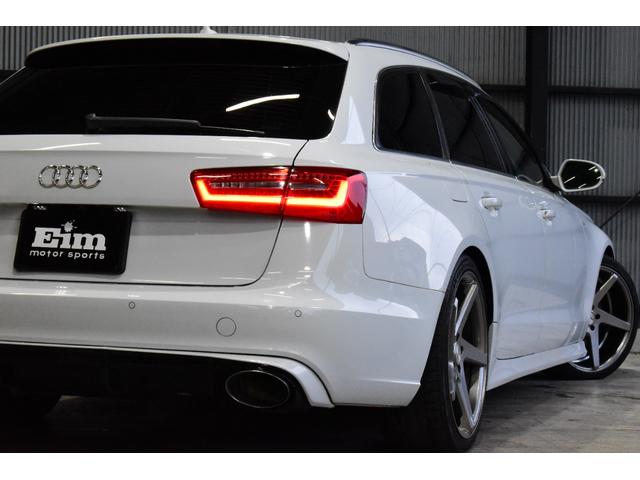 A6アバント 2.8FSIクワトロ 前期モデル Alpilフロントバンパー・リアデュフューザー・20インチAWLEDフォグライト KW車高調 サンルーフ ブラックレザーシート LEDヘッド・テールライト BOSEサウンド バックカメラ(80枚目)