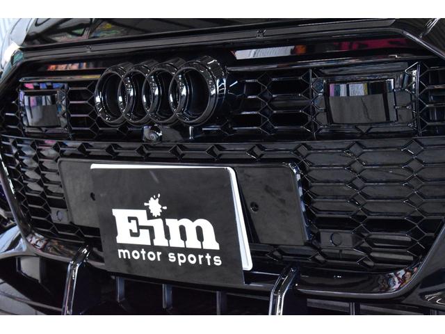 A7スポーツバック 55TFSIクワトロ デビューパッケージ 1stエディション RSタイプフロントバンパーグリル Arcn22インチAW Arcnリアデュフューザー・サイドスカート 各所ブラックアウト ローダウン テールスモークHDマトリクスLEDヘッドライト(55枚目)