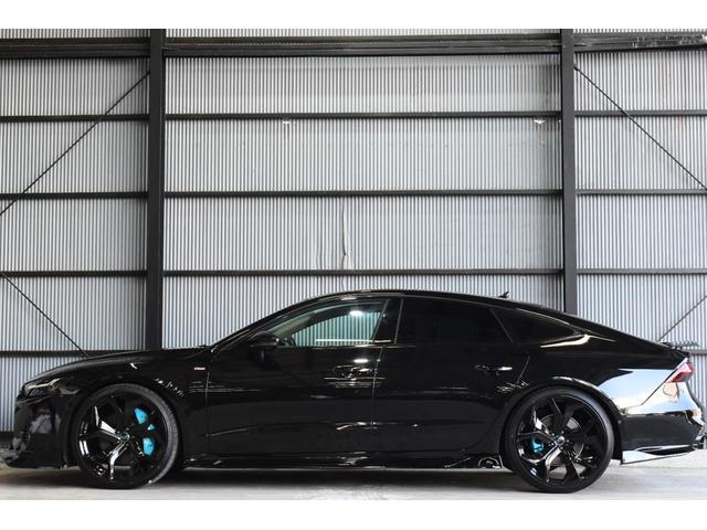 A7スポーツバック 55TFSIクワトロ デビューパッケージ 1stエディション RSタイプフロントバンパーグリル Arcn22インチAW Arcnリアデュフューザー・サイドスカート 各所ブラックアウト ローダウン テールスモークHDマトリクスLEDヘッドライト(68枚目)