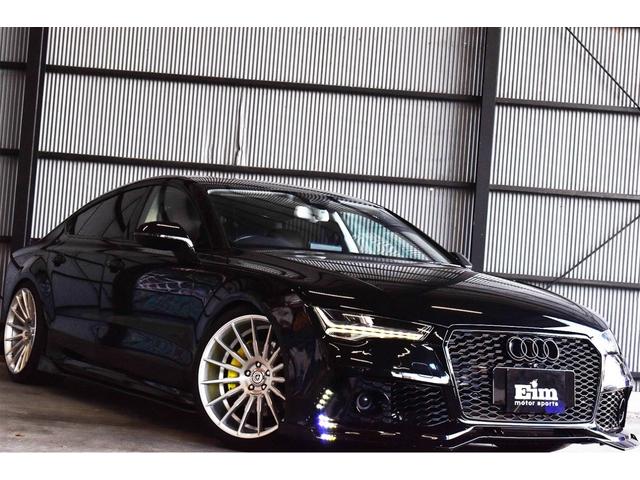 Ａ７スポーツバック ２．０ＴＦＳＩクワトロ　後期モデルＡｒｃａｎａ　Ｐｅｒｆｏｒｍａｎｃｅ　Ａｒｃｎボディキット　ＡｒｔＦｏｒｍ２０インチＡＷ　新品車高調　ＡＬＬ新品パーツカスタム　テールライトスモーク　ブラックキャリパー　ブラウンレザーシート（11枚目）