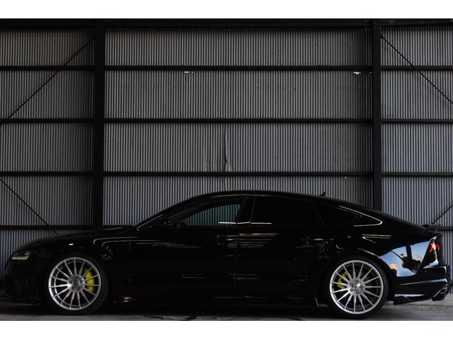 Ａ７スポーツバック ２．０ＴＦＳＩクワトロ　後期モデルＡｒｃａｎａ　Ｐｅｒｆｏｒｍａｎｃｅ　Ａｒｃｎボディキット　ＡｒｔＦｏｒｍ２０インチＡＷ　新品車高調　ＡＬＬ新品パーツカスタム　テールライトスモーク　ブラックキャリパー　ブラウンレザーシート（75枚目）
