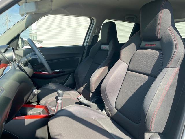 スイフトスポーツ ベースグレード　６速ＭＴ　ロッソモデロマフラー　ＳＤナビ　バックカメラ　ＥＴＣ　シートヒーター　専用スポーツシート　１７インチアルミホイール　クルーズコントロール　スマートキー（35枚目）