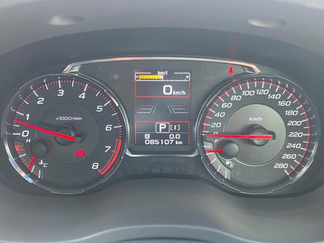 WRX S4 2.0GT-Sアイサイト 後期型 STIスタイルパッケージ LEDライナー セーフティプラス 純正8型ナビ フロント・サイド・バックカメラ ドライブレコーダー シートヒーター パワーシート ビルシュタインサス 純正18アルミ(50枚目)