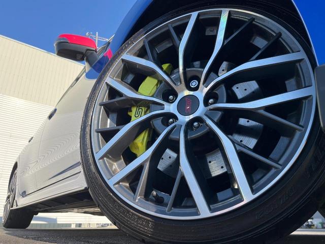WRX STI STI タイプS 最終F型 サンルーフ RECARO製シート STIスタイルパッケージ 大型リアスポイラー LEDライナー アドバンスドセーフティ 純正8型ビルトインナビ フロント・サイド・バックカメラ 純正19インチ(16枚目)