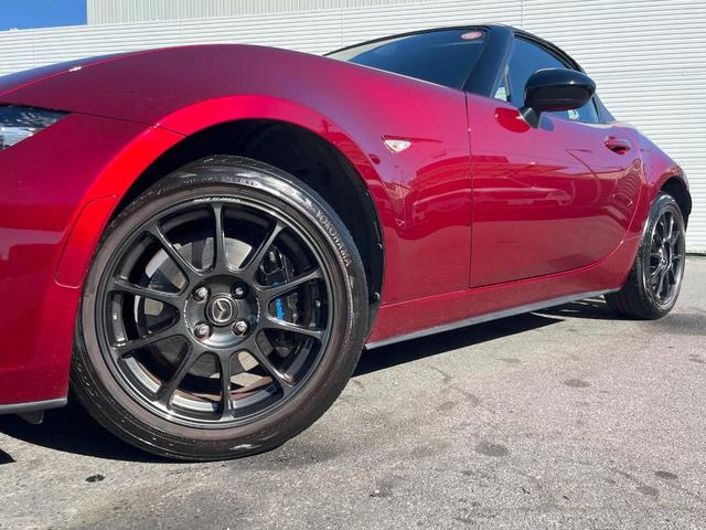 ロードスター 990S 6速MT ブレンボキャリパー RAYS製16インチアルミホイール ダークブルーソフトトップ ETC アドバンストセーフティ ブラインドスポットモニター スマートキー LEDヘッドライト(11枚目)