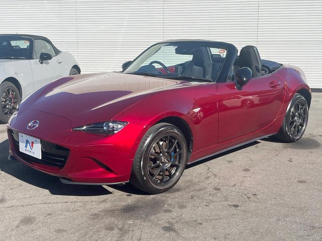 ロードスター 990S 6速MT ブレンボキャリパー RAYS製16インチアルミホイール ダークブルーソフトトップ ETC アドバンストセーフティ ブラインドスポットモニター スマートキー LEDヘッドライト(17枚目)