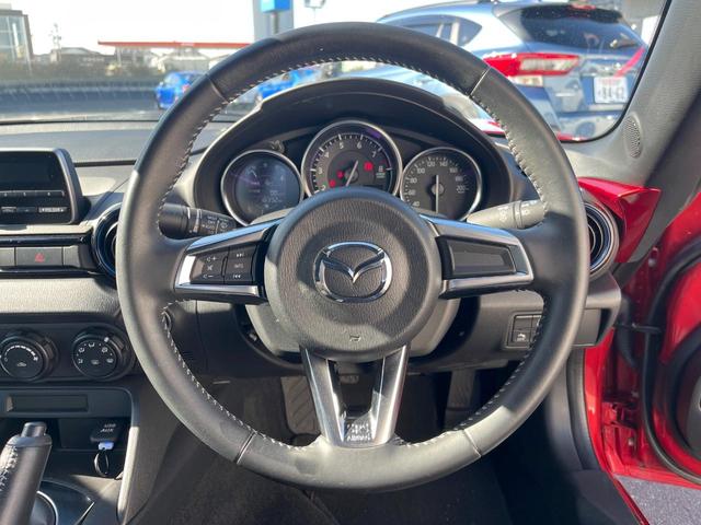 ロードスター 990S 6速MT ブレンボキャリパー RAYS製16インチアルミホイール ダークブルーソフトトップ ETC アドバンストセーフティ ブラインドスポットモニター スマートキー LEDヘッドライト(32枚目)