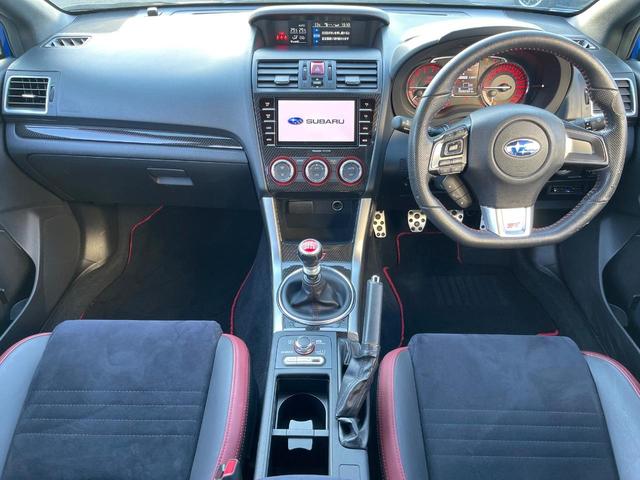 WRX STI STI タイプS 純正ビルトインナビ 大型リアウイング LEDアクセサリーライナー ビルシュタインサス ブレンボキャリパー ETC 革/スエードコンビシート LEDヘッドライト スマートキー(2枚目)