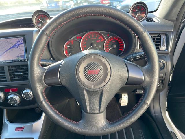 インプレッサ WRX STi 後期型 オプションBBS製18インチアルミホイール STIエアロ HKS車高調 純正追加メーター 純正ナビ バックカメラ パワーシート STIタワーバー ブレンボキャリパー HIDヘッドライト(38枚目)