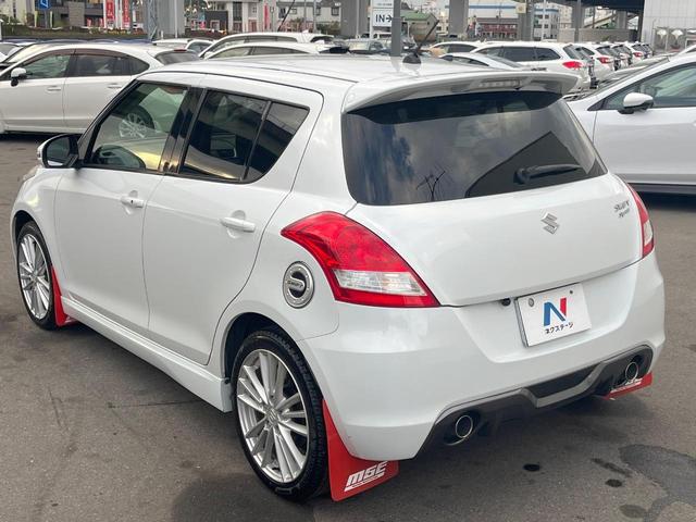 スイフトスポーツ ベースグレード 後期型 6速MT 大画面ナビ バックカメラ ドライブレコーダー ETC スマートキー MSEマッドフラップ 純正17インチアルミホイール HIDヘッドライト フォグ スマートキー クルーズコントロール(22枚目)