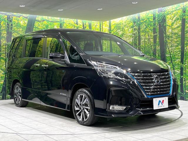 セレナ e-パワー ハイウェイスターV 禁煙車 純正9型ナビ 後席モニター 7人乗り 全周囲カメラ 両側電動ドア 衝突軽減 レーダークルーズ ETC Bluetooth ドラレコ フルセグ 前席シートヒーター スマートキー LEDヘッド(17枚目)