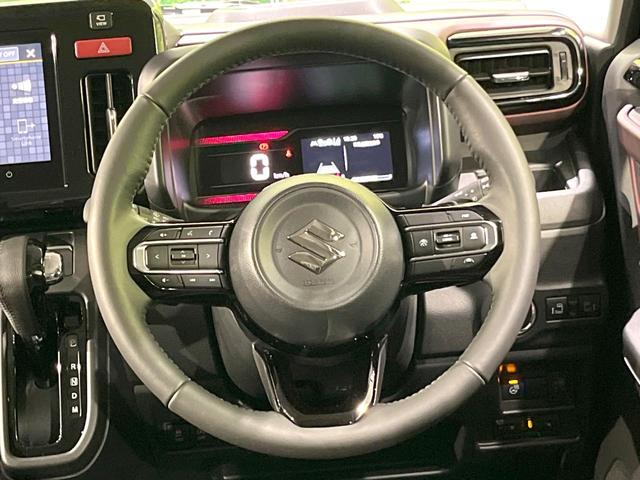スペーシアカスタム ハイブリッドＸＳターボ　禁煙車　純正９型ディスプレイ　衝突軽減　全周囲カメラ　両側電動ドア　Ｂｌｕｅｔｏｏｔｈ　ＥＴＣ　フルセグ　レーダークルーズコントロール　パドルシフト　ＬＥＤヘッド　ＬＥＤフォグ　前席シートヒーター（11枚目）