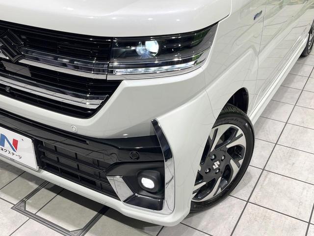 スペーシアカスタム ハイブリッドＸＳターボ　禁煙車　純正９型ディスプレイ　衝突軽減　全周囲カメラ　両側電動ドア　Ｂｌｕｅｔｏｏｔｈ　ＥＴＣ　フルセグ　レーダークルーズコントロール　パドルシフト　ＬＥＤヘッド　ＬＥＤフォグ　前席シートヒーター（12枚目）