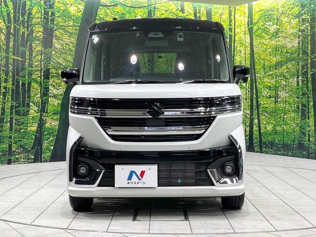 スペーシアカスタム ハイブリッドＸＳターボ　禁煙車　純正９型ディスプレイ　衝突軽減　全周囲カメラ　両側電動ドア　Ｂｌｕｅｔｏｏｔｈ　ＥＴＣ　フルセグ　レーダークルーズコントロール　パドルシフト　ＬＥＤヘッド　ＬＥＤフォグ　前席シートヒーター（14枚目）
