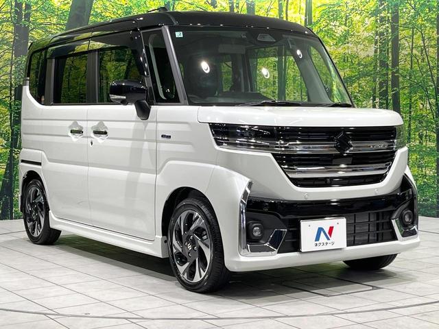 スペーシアカスタム ハイブリッドＸＳターボ　禁煙車　純正９型ディスプレイ　衝突軽減　全周囲カメラ　両側電動ドア　Ｂｌｕｅｔｏｏｔｈ　ＥＴＣ　フルセグ　レーダークルーズコントロール　パドルシフト　ＬＥＤヘッド　ＬＥＤフォグ　前席シートヒーター（16枚目）