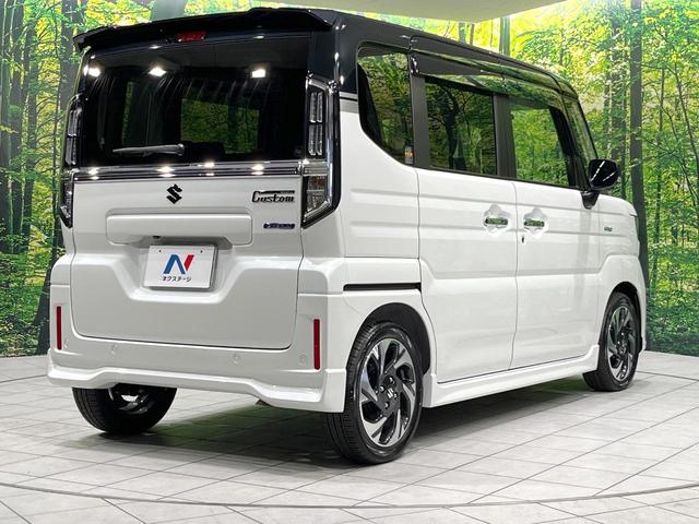 スペーシアカスタム ハイブリッドＸＳターボ　禁煙車　純正９型ディスプレイ　衝突軽減　全周囲カメラ　両側電動ドア　Ｂｌｕｅｔｏｏｔｈ　ＥＴＣ　フルセグ　レーダークルーズコントロール　パドルシフト　ＬＥＤヘッド　ＬＥＤフォグ　前席シートヒーター（17枚目）