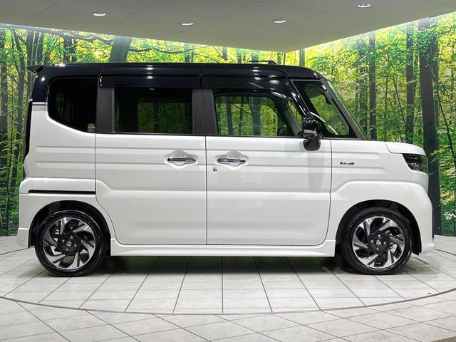スペーシアカスタム ハイブリッドＸＳターボ　禁煙車　純正９型ディスプレイ　衝突軽減　全周囲カメラ　両側電動ドア　Ｂｌｕｅｔｏｏｔｈ　ＥＴＣ　フルセグ　レーダークルーズコントロール　パドルシフト　ＬＥＤヘッド　ＬＥＤフォグ　前席シートヒーター（22枚目）