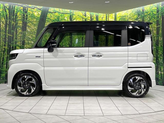 スペーシアカスタム ハイブリッドＸＳターボ　禁煙車　純正９型ディスプレイ　衝突軽減　全周囲カメラ　両側電動ドア　Ｂｌｕｅｔｏｏｔｈ　ＥＴＣ　フルセグ　レーダークルーズコントロール　パドルシフト　ＬＥＤヘッド　ＬＥＤフォグ　前席シートヒーター（24枚目）