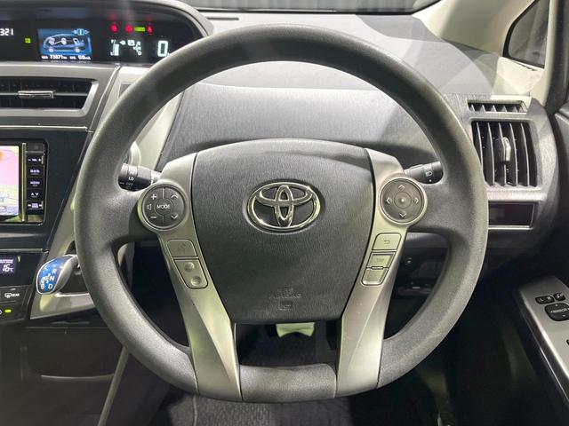 プリウスアルファ S 禁煙車 SDナビ ETC Bluetooh バックカメラ ドライブレコーダー スマートキー LEDヘッドライト LEDフォグ 純正16インチAW DVD/CD再生 オートライト 横滑り防止装置(11枚目)