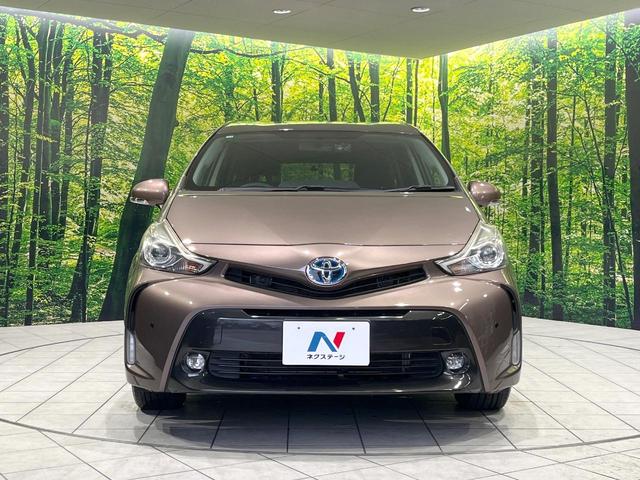 プリウスアルファ S 禁煙車 SDナビ ETC Bluetooh バックカメラ ドライブレコーダー スマートキー LEDヘッドライト LEDフォグ 純正16インチAW DVD/CD再生 オートライト 横滑り防止装置(14枚目)