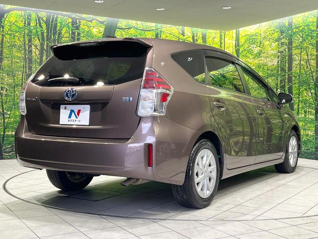 プリウスアルファ S 禁煙車 SDナビ ETC Bluetooh バックカメラ ドライブレコーダー スマートキー LEDヘッドライト LEDフォグ 純正16インチAW DVD/CD再生 オートライト 横滑り防止装置(17枚目)