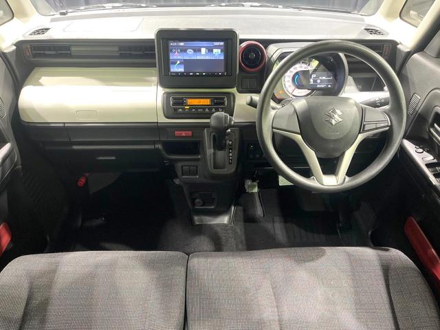 スペーシア ハイブリッドG 禁煙車 SDナビ 衝突軽減 ETC Bluetooh ドライブレコーダー スマートキー 電動格納ミラー クリアランスソナー CD再生 横滑り防止装置 車輛逸脱警報 プライバシーガラス オートエアコン(2枚目)