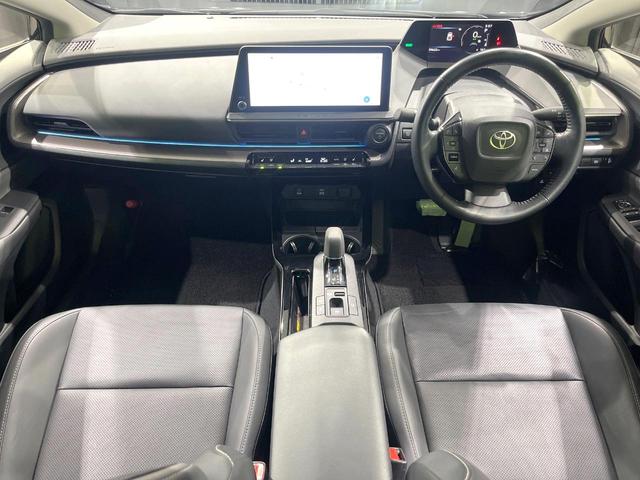 プリウス Z 禁煙車 全周囲カメラ 純正12.3型ディスプレイオーディオ 衝突軽減 ETC Bluetooh レーダークルーズ LEDヘッド クリアランスソナー 運転席パワーシート 純正19インチAW(2枚目)