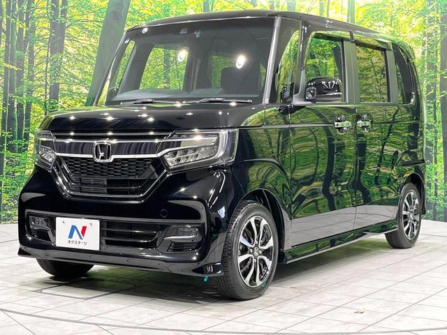 Ｎ－ＢＯＸカスタム Ｇ・ＥＸホンダセンシング　禁煙車　純正８型ナビ　両側電動ドア　衝突軽減　レーダークルーズ　バックカメラ　ＥＴＣ　ドラレコ　Ｂｌｕｅｔｏｏｔｈ　コーナーセンサー　スマートキー　シートヒーター　ＬＥＤヘッド　オートハイビーム（21枚目）
