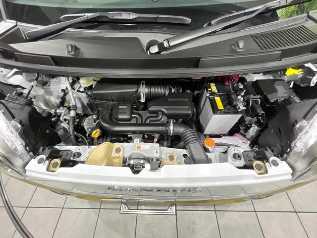 ムーヴキャンバス ストライプスG 届出済未使用車 衝突軽減 両側電動ドア クリアランスソナー スマートキー LEDヘッド オートハイビーム オートエアコン LEDフォグ 前席シートヒーター 電動格納ミラー ベンチシート 衝突安全ボディ(18枚目)