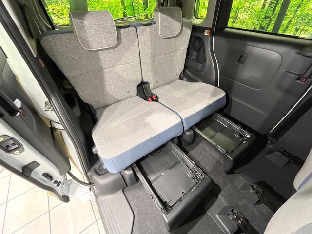 ムーヴキャンバス ストライプスG 届出済未使用車 衝突軽減 両側電動ドア クリアランスソナー スマートキー LEDヘッド オートハイビーム オートエアコン LEDフォグ 前席シートヒーター 電動格納ミラー ベンチシート 衝突安全ボディ(50枚目)