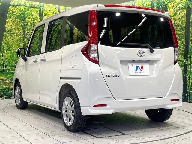 ルーミー X 禁煙車 純正ナビ 衝突軽減 電動ドア バックカメラ Bluetooth ETC スマートキー クリアランスソナー オートライト CD再生 電動格納ミラー パワーウィンドウ パワーステアリング(25枚目)