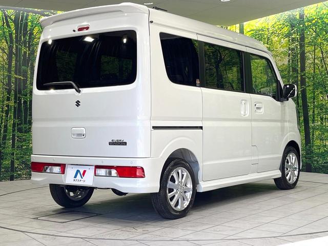 エブリイワゴン ＰＺターボスペシャル　登録済未使用車　衝突軽減　両側電動スライドドア　クリアランスソナー　ＬＥＤヘッド　スマートキー　運転席シートヒーター　純正１４インチＡＷ　オートエアコン　オートライト　パワーウィンドウ（17枚目）