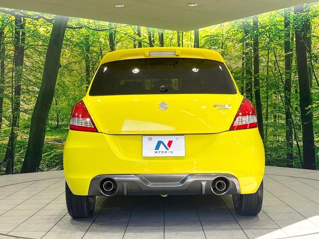 スイフトスポーツ ベースグレード 禁煙車 MT車 SDナビ Bluetooth ETC フルセグ クルーズコントロール LEDヘッド スマートキー 純正17インチAW オートエアコン オートライト ドアバイザー パワーウィンドウ(15枚目)